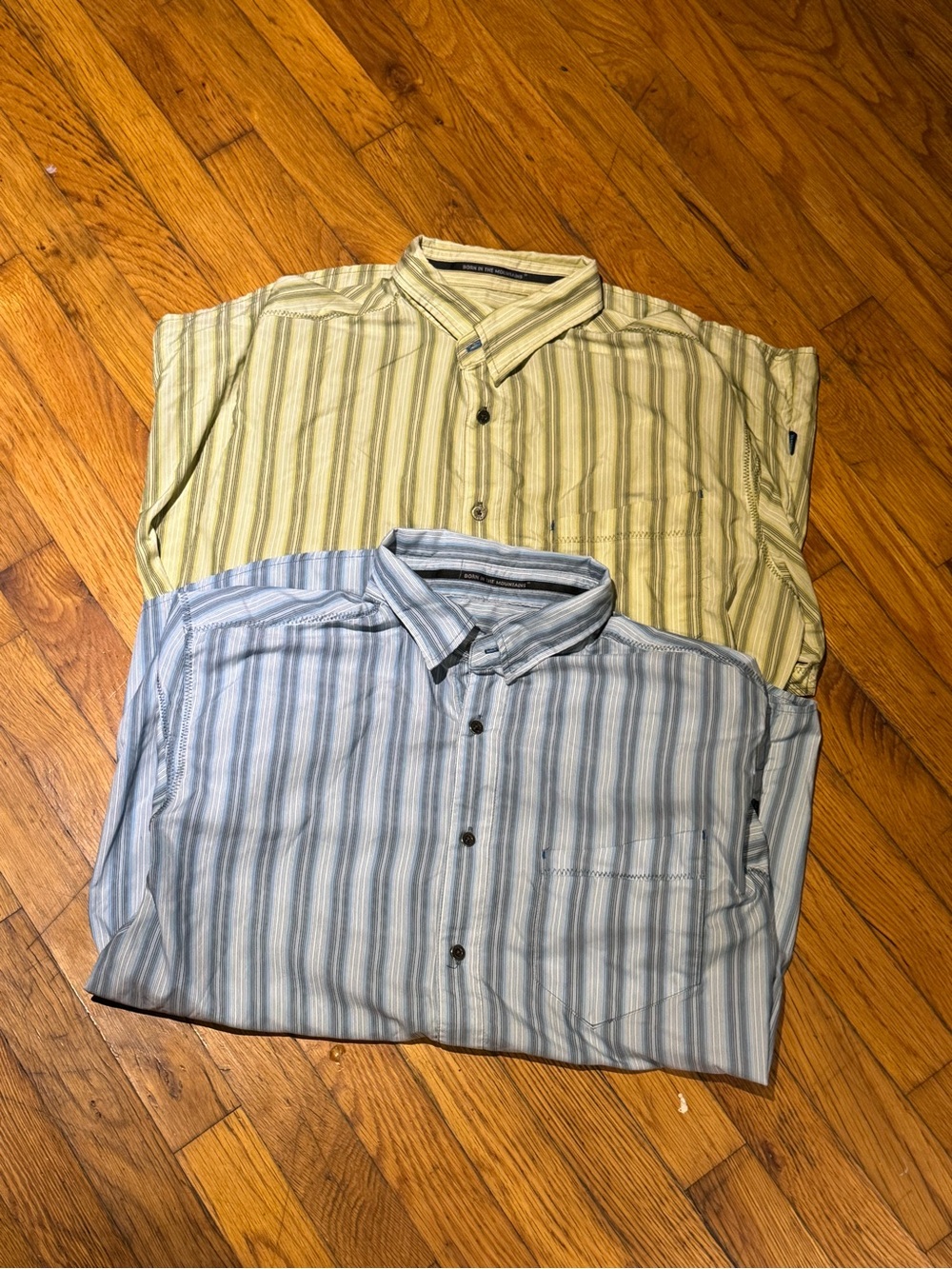 Kuhl Mens Striped Button Down Shirts (Lot of 2)